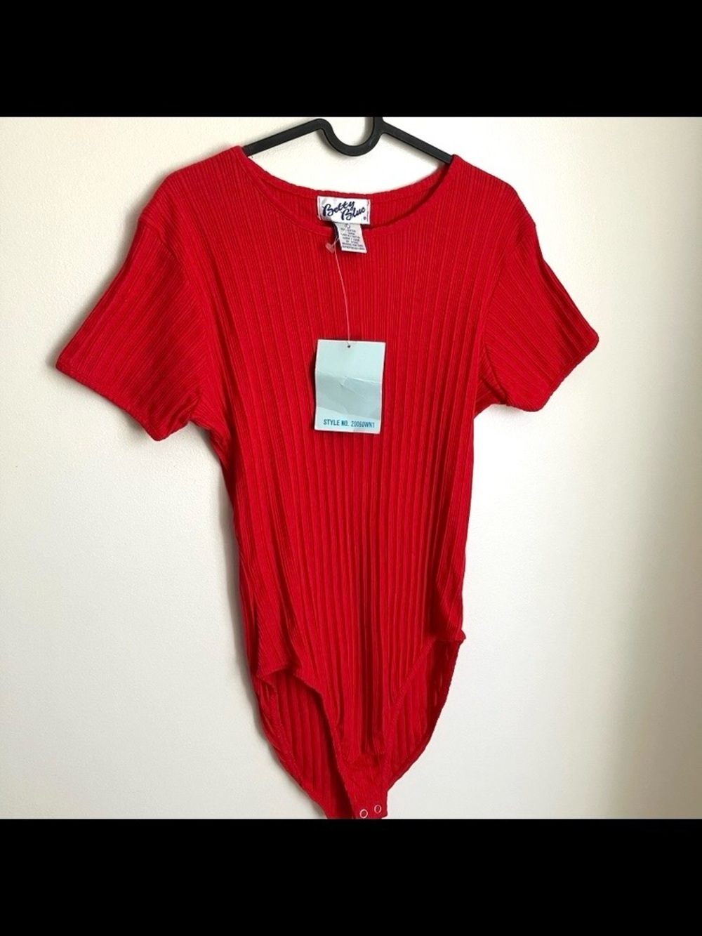 Vintage Deadstock Betty Blue Bodysuit